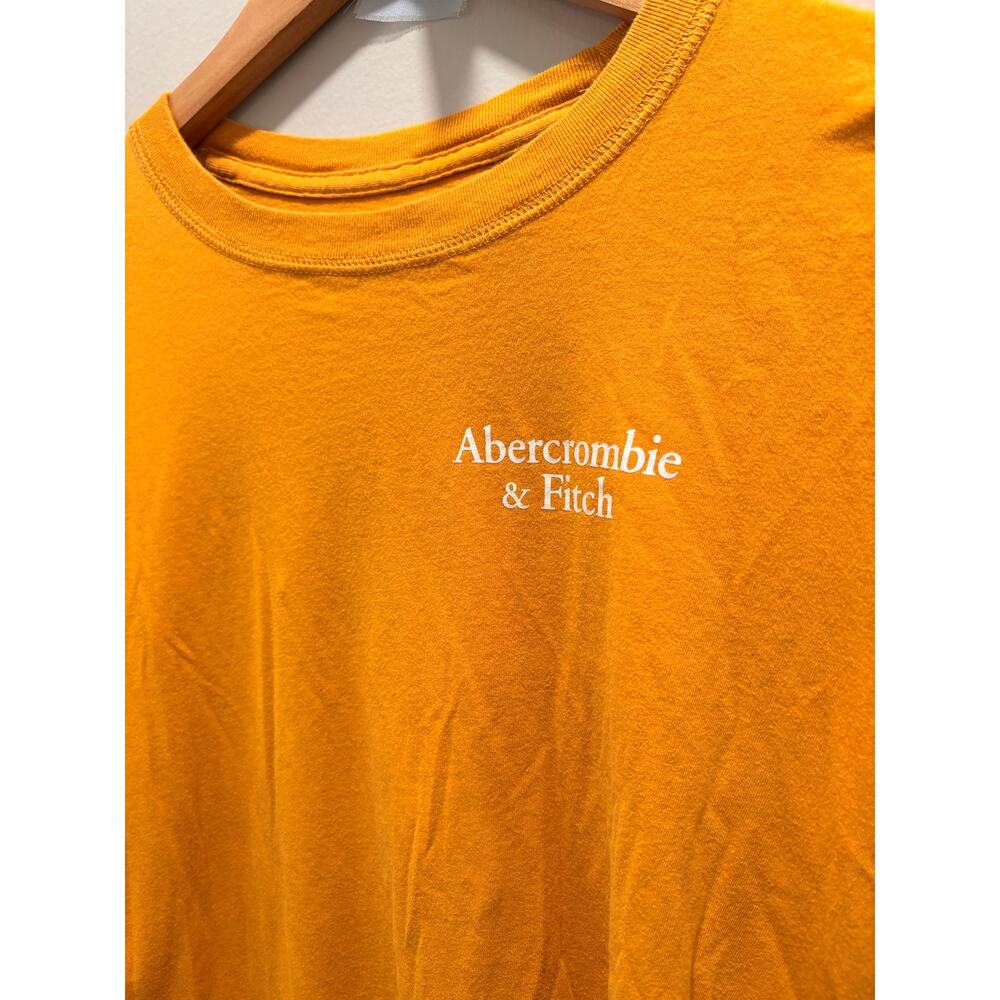 Abercrombie and Fitch yellow long sleeve tee shirt, S-M - Picture 5 of 5
